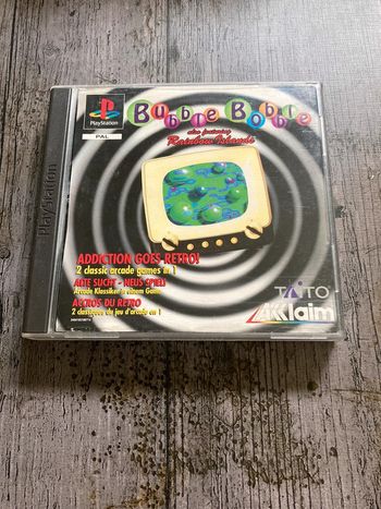 Bubble Bobble Jeu PS1 complet *Notice Abîmée* Sony