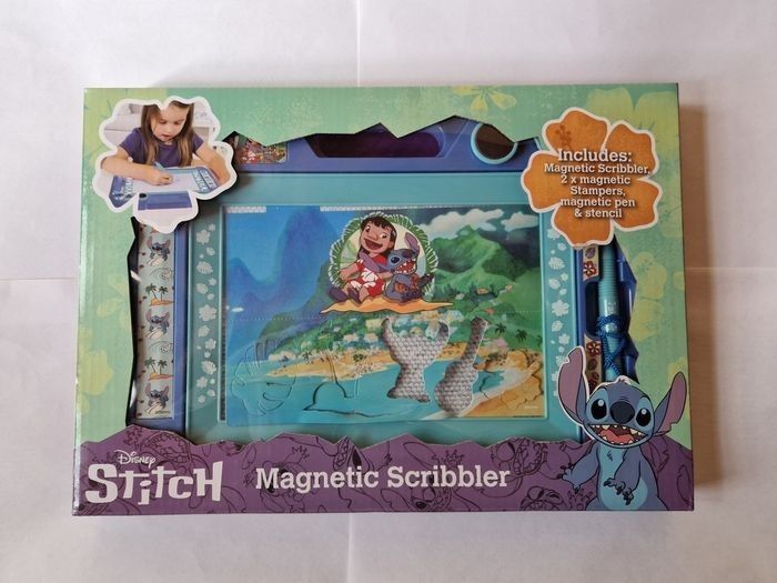 Chicos Mini Tableau Stitch – Double Face – Craie Et Feutres – Dès 3 Ans