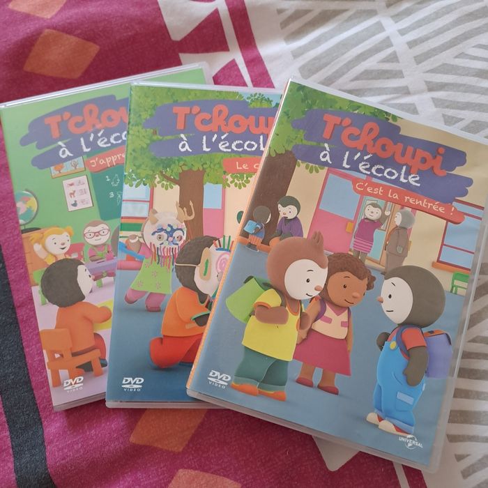 Lot 3 DVD Tchoupi