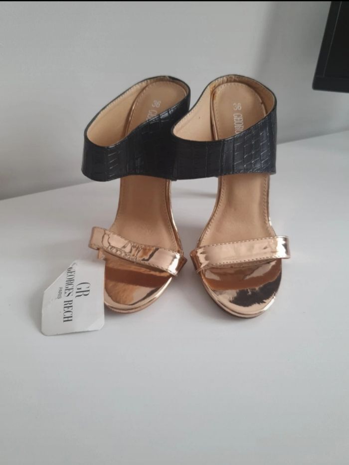 🌟 Sandales talons hauts 10 cm – Georges Rech – NEUVES avec étiquette 🌟 - photo numéro 2