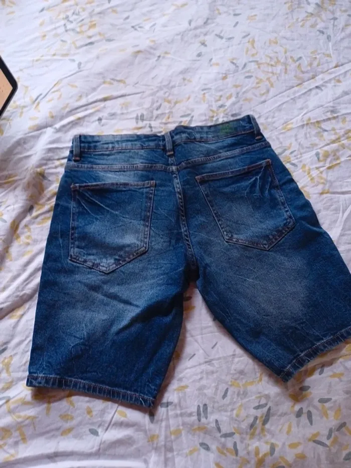 Bermuda KOAJ en jean homme NEUF en W32 - photo numéro 5