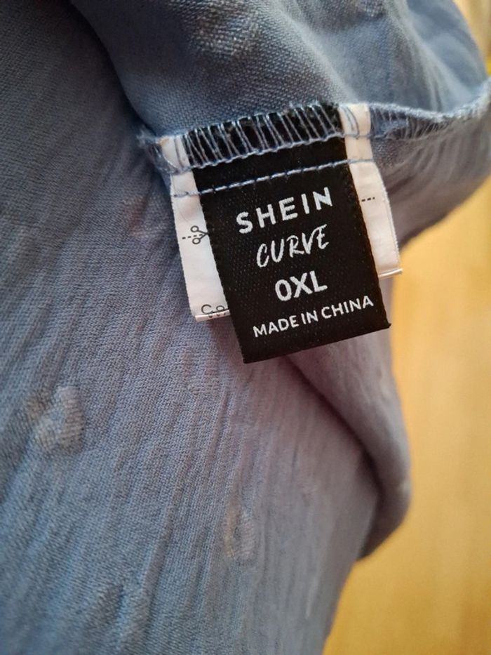 Shein top léger bleu ciel 0XL - photo numéro 8