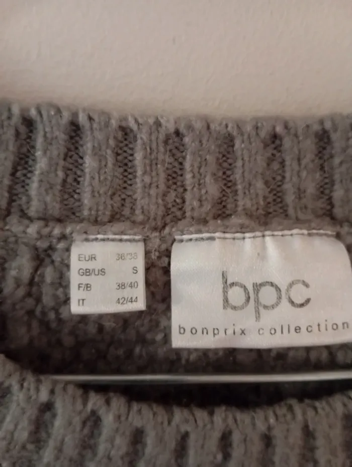 Pull gris femme taille M - photo numéro 4