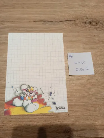 Feuille Diddl A6 55 0,50€