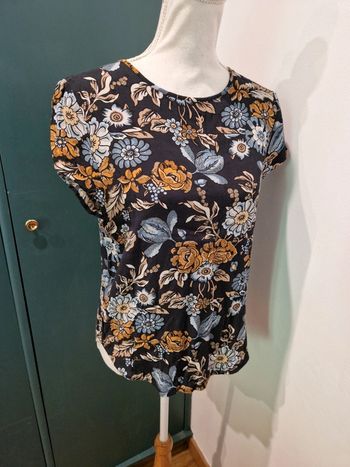 Blouse fleurie H&M_T.M