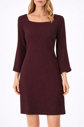 Robe bordeaux 