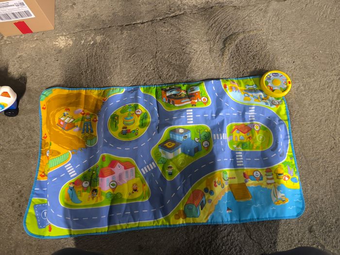 Tapis de voiture intéractif