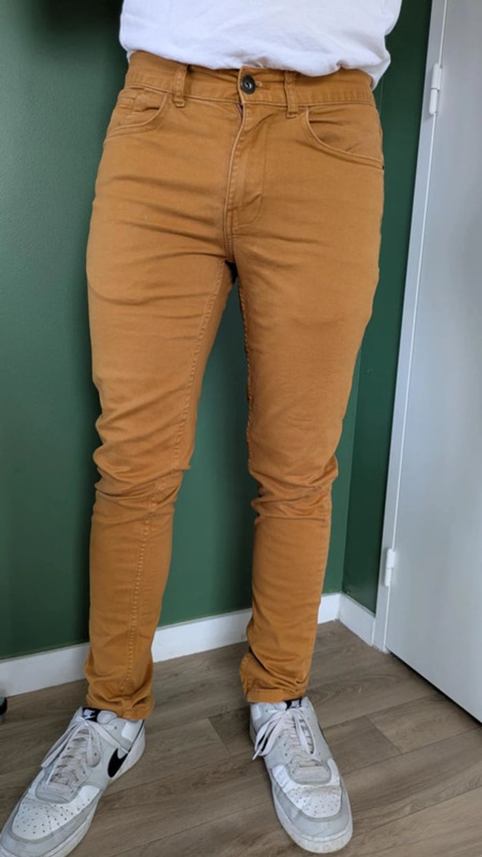 Jeans taille 38 couleur Camel