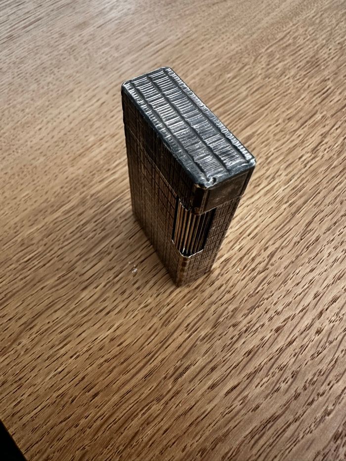 Briquet ancien  St Dupont argent - photo numéro 9