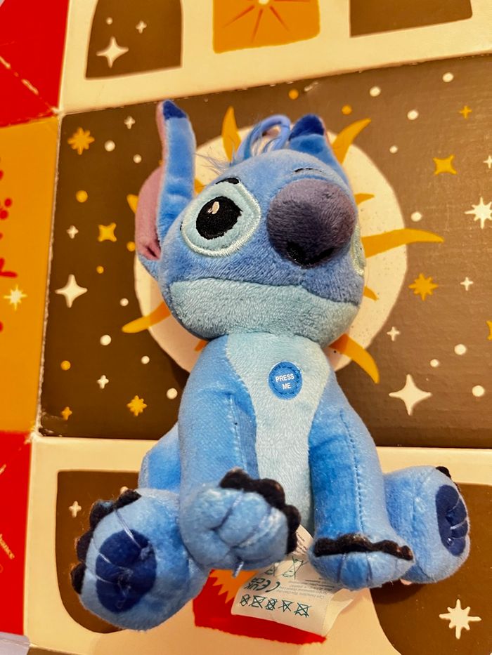 Peluche enfants Disney Stitch , avec crochet - photo numéro 4