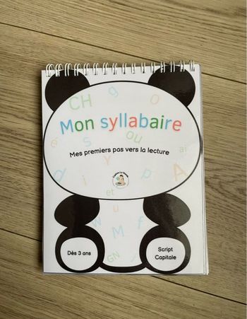 Syllabaire panda Montessori 