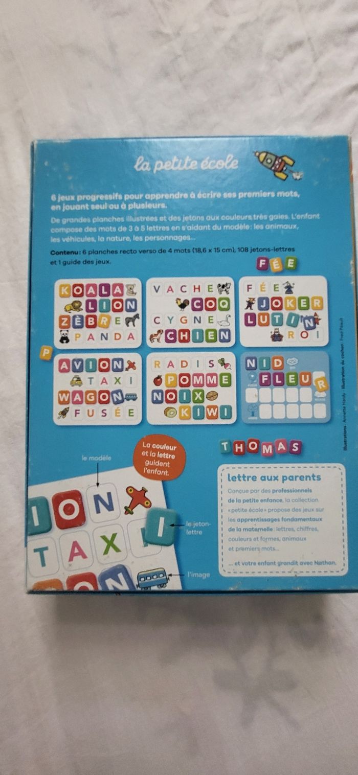 La petite école  "les mots" - photo numéro 2