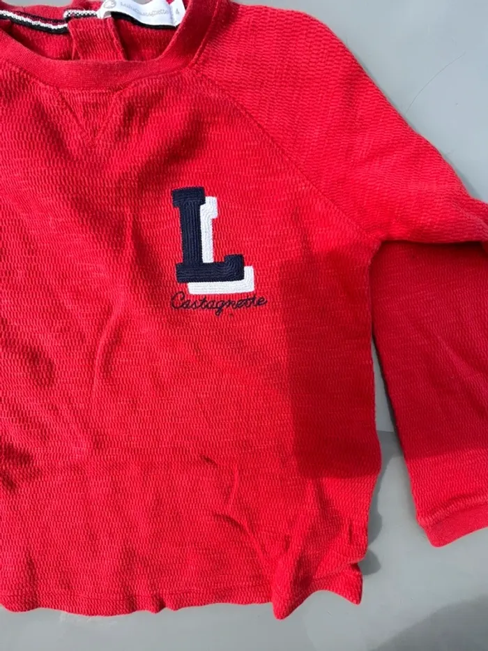 Pull rouge - photo numéro 4