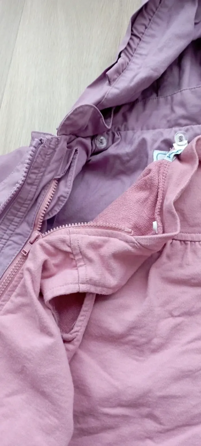 Manteau 2 en 1 Vertbaudet 9M - photo numéro 3