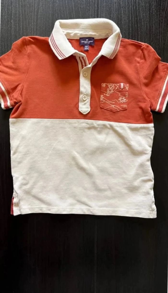 Polo bicolore