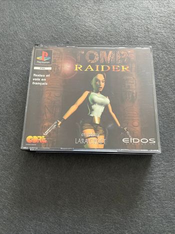 Tomb Raider Version Big Box Jeu Playstation PS1 Complet PAL FR