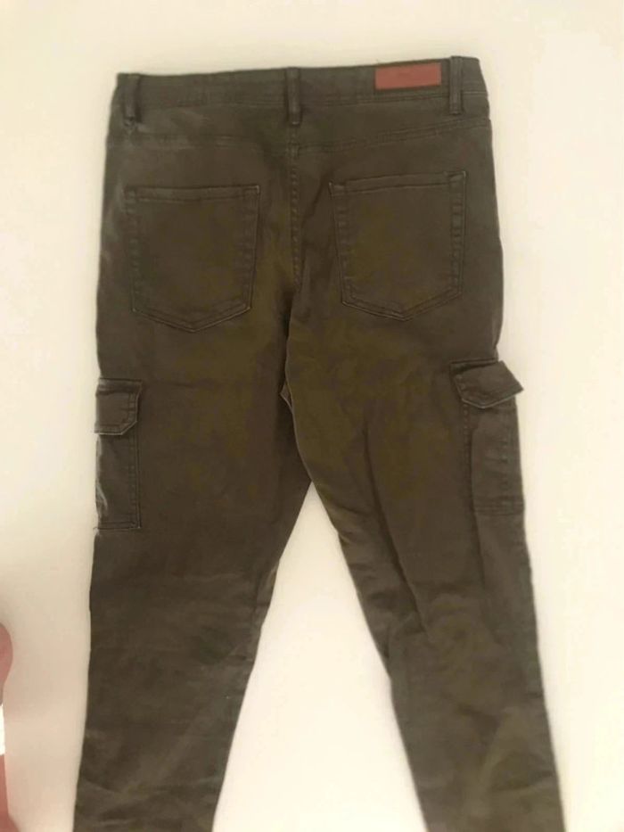 Jean kaki cargo femme taille 38 Jennyfer - photo numéro 5