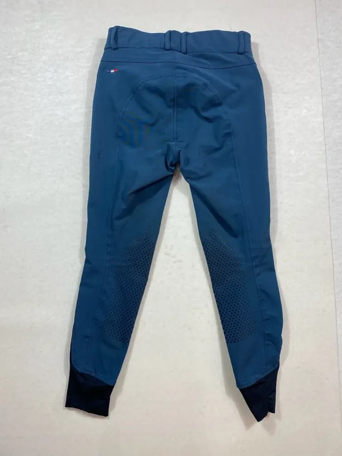 Pantalon équitation Jodhpurs Jump’In France taille 140 10 ans bleu canard - photo numéro 8
