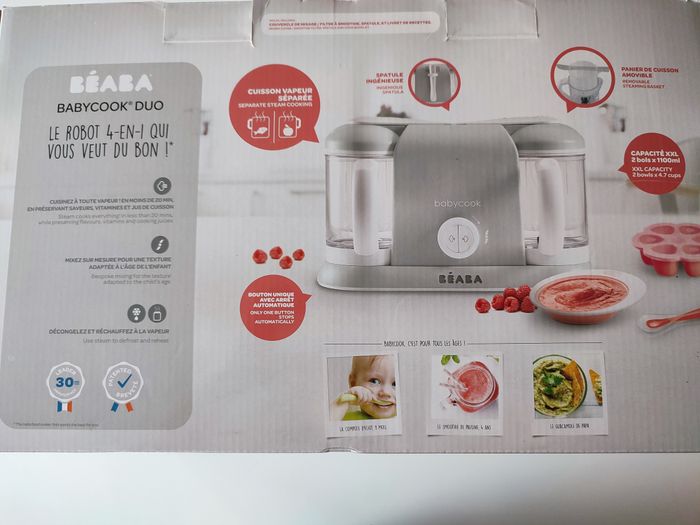 Robot culinaire Babycook Béaba 4-en-1 - photo numéro 6