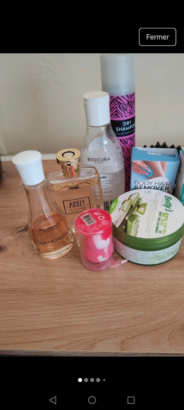 Lot de produits
