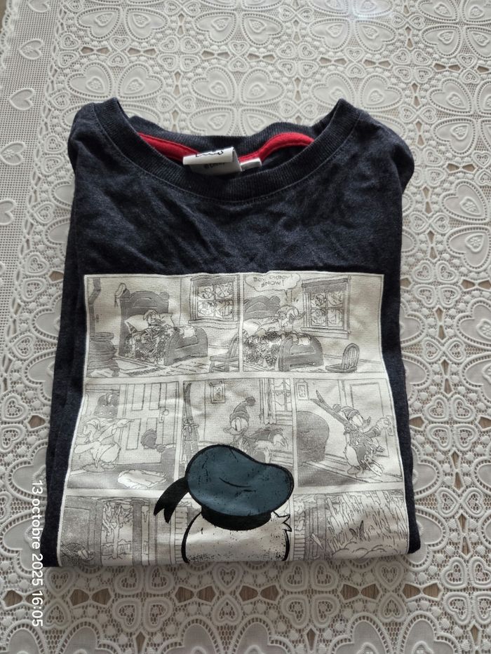 Joli T-shirt manche longue Disney Donald - photo numéro 5