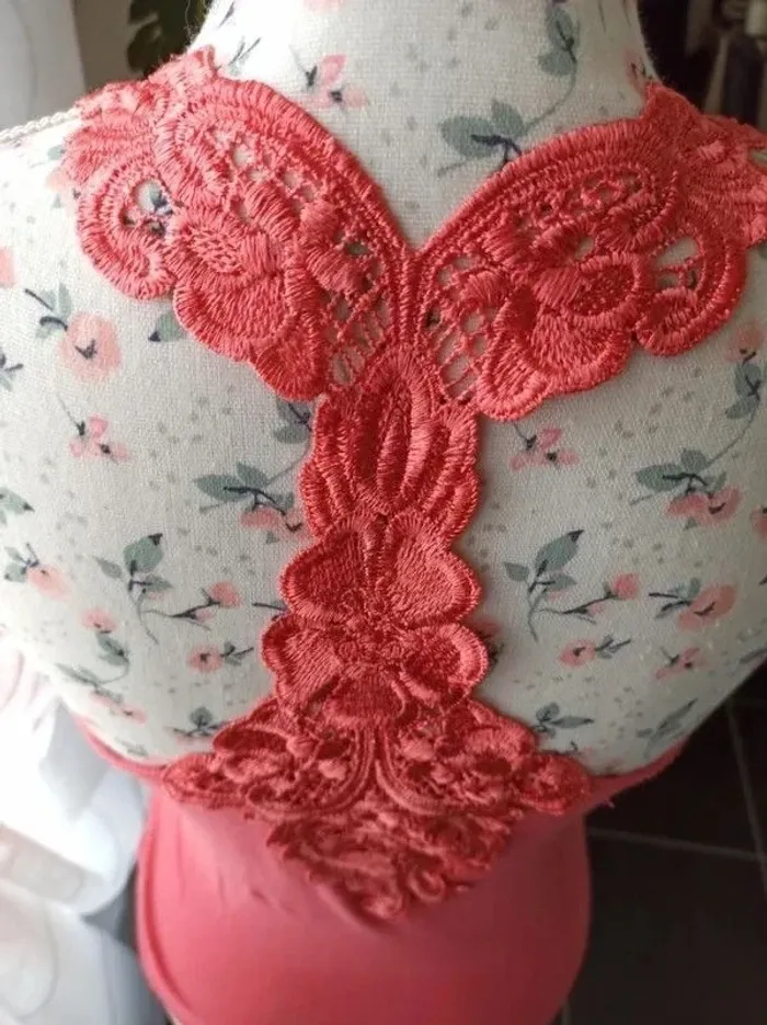 débardeur corail - photo numéro 5