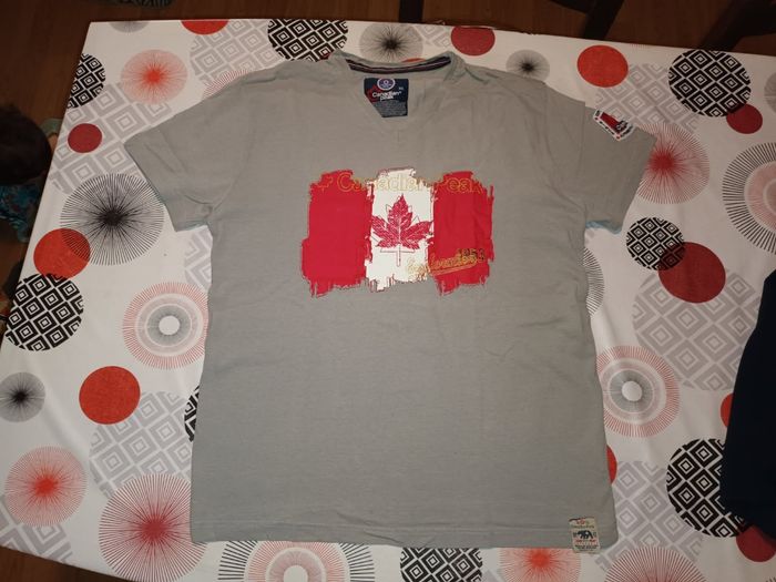 Lot 2 t-shirts manches courtes Canadian Peak 👨 taille XXL - photo numéro 6