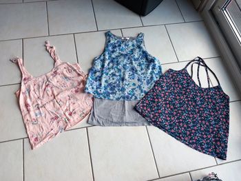 Lot de 3 tuniques femme hollister camaieu naf naf 38 tbe