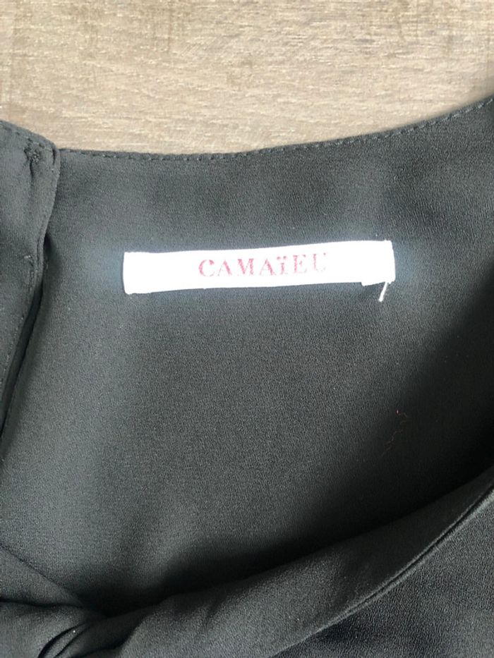 Robe droite et chic camaïeu taille 36 marine et noire - photo numéro 3