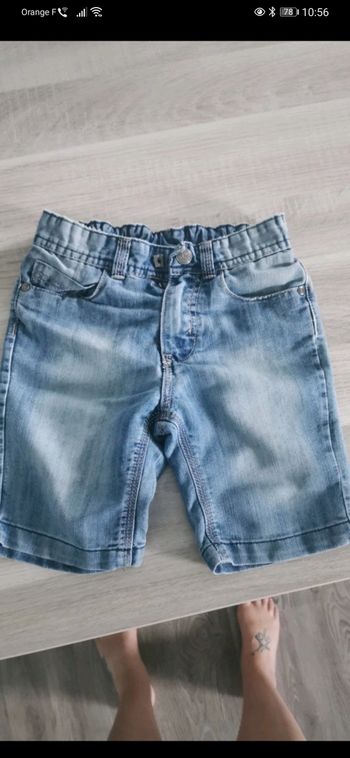 Short en jean 6 ans