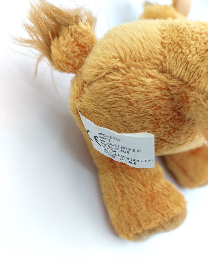 Petite peluche chien cocker Bill DUPUIS Miam Studio Boule et Bill 2007 - 16 cm - photo numéro 6