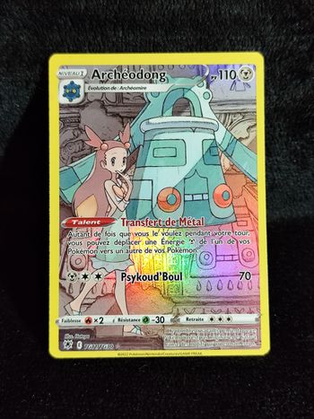 Carte Pokémon Archéodong TG11/TG30 AR