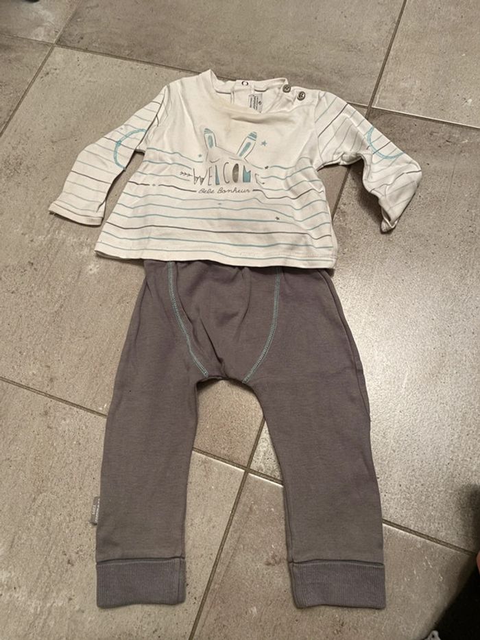 Ensemble garçon 9 mois