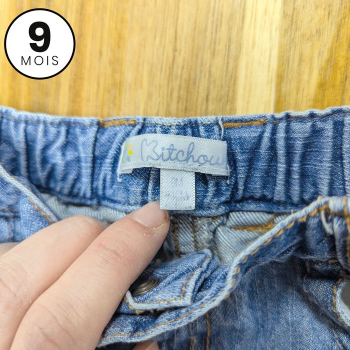 Pantalon Jeans - 9 mois - photo numéro 3