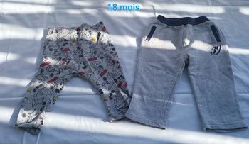 🧸 Lot de 2 joggings 18 mois 🧸