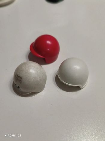 Playmobil lot 3 casques moto