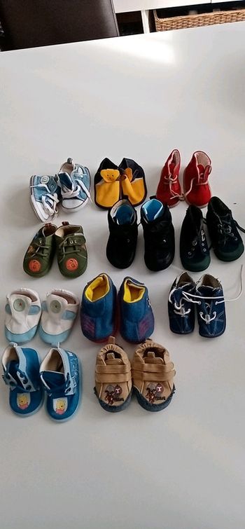 Lot de chaussures T 17-18