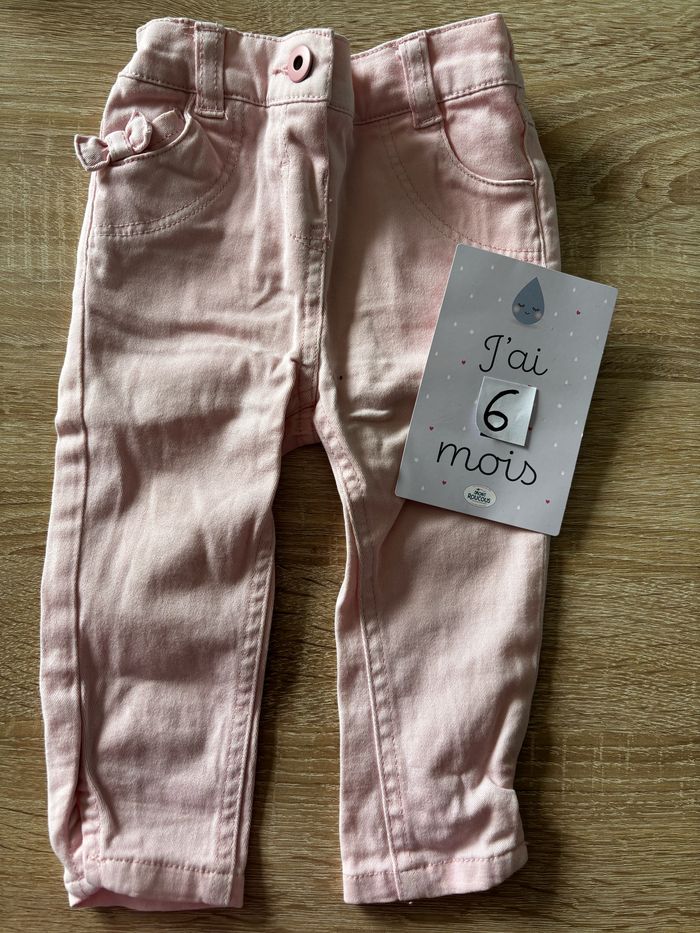 Pantalon rose TAPE À L’œil t.6m