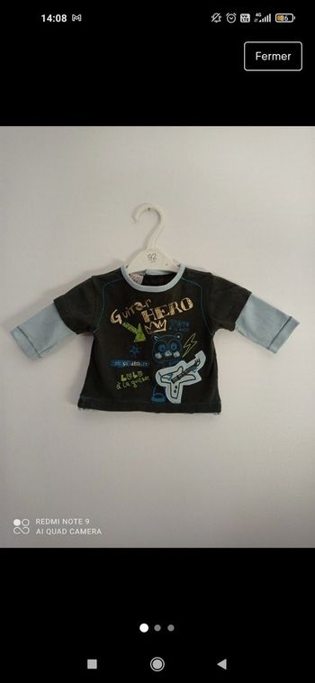 T-shirt la compagnie des petits 3 mois