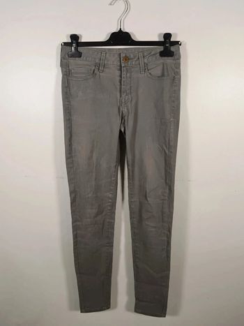 C6 jeans gris Mango 36