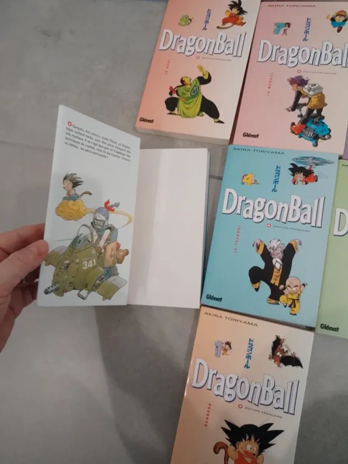 Lot de 7 bd manga dragon ball édition pastel - photo numéro 4