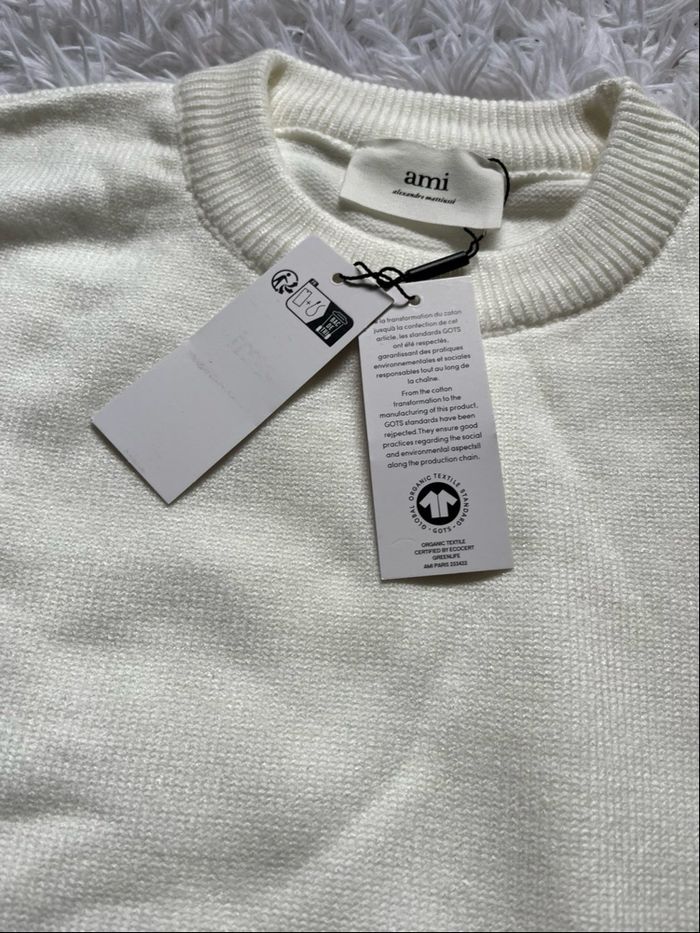 Pull ami blanc - photo numéro 5