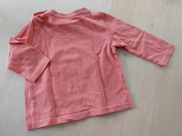 Pull fin bébé 12 mois orange van - photo numéro 3