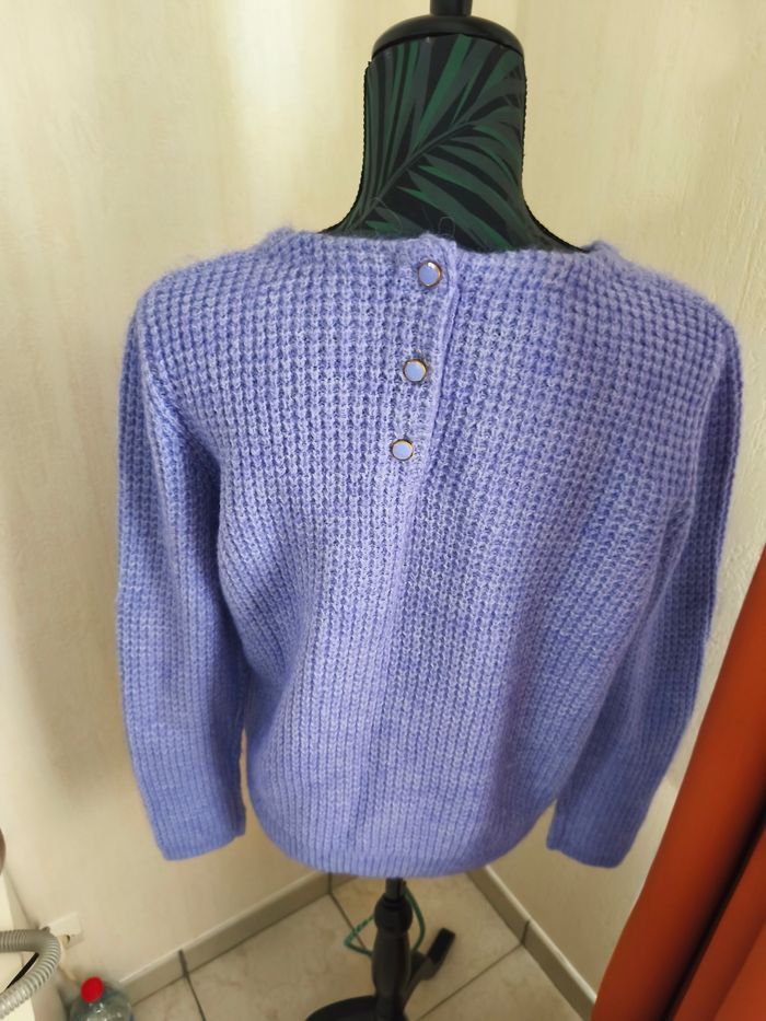 Pull couleur lilas - photo numéro 3
