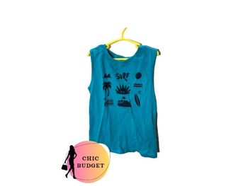 Débardeur kiabi turquoise - Taille 8 ans - Parfait État