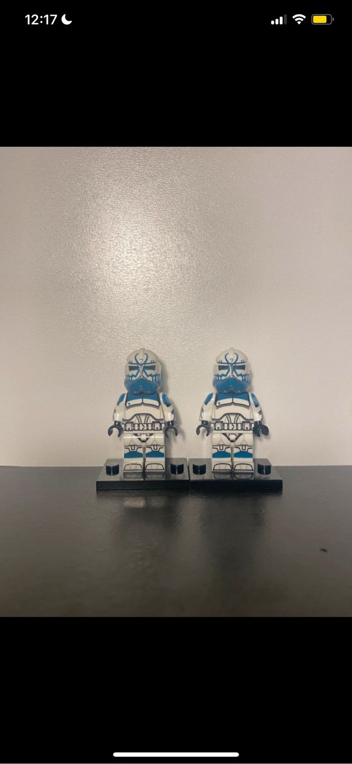 Lego star Wars clone mini figurine
