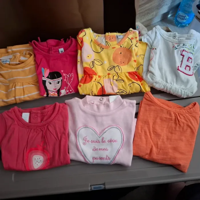 Lots vêtements 6 mois