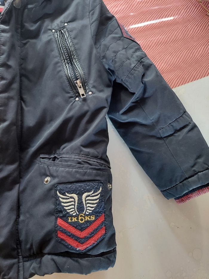 Blouson double parka ikks 5ans - photo numéro 2
