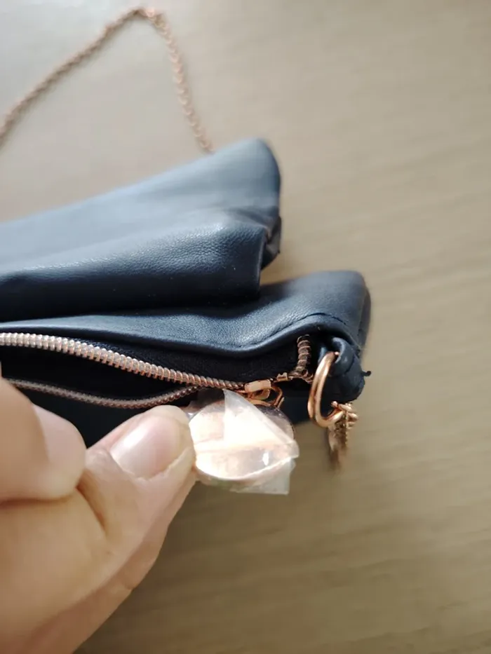 pochette bleu repetto - photo numéro 6