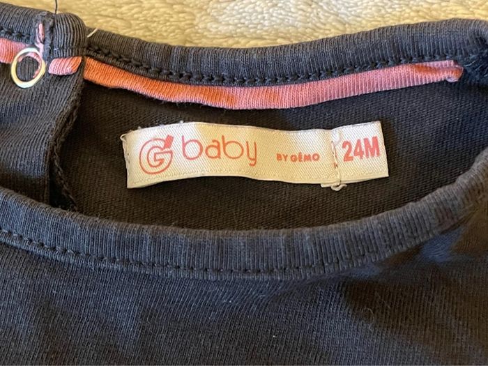 T-shirt manches longues - Baby by Gemo - 24 mois - photo numéro 2